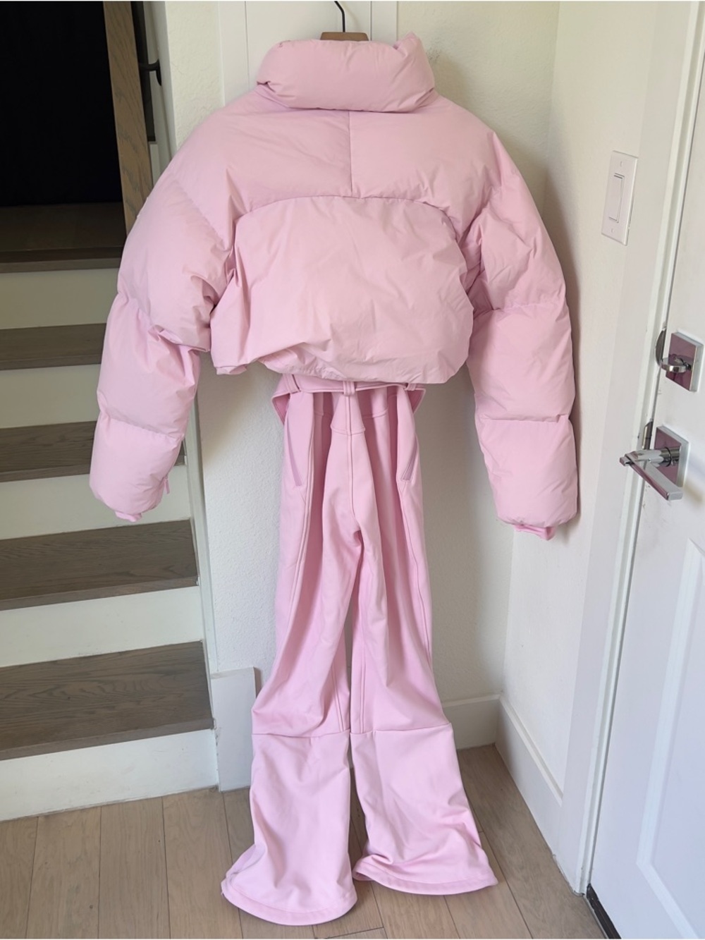 NWT Cordova Myoko Down Ski Suit in Peony Pink - Picture 6 of 16